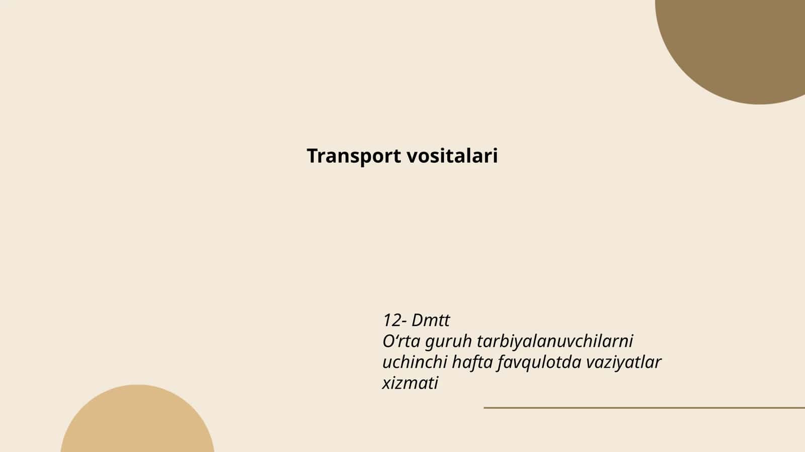 Avtomobil transport vositalari