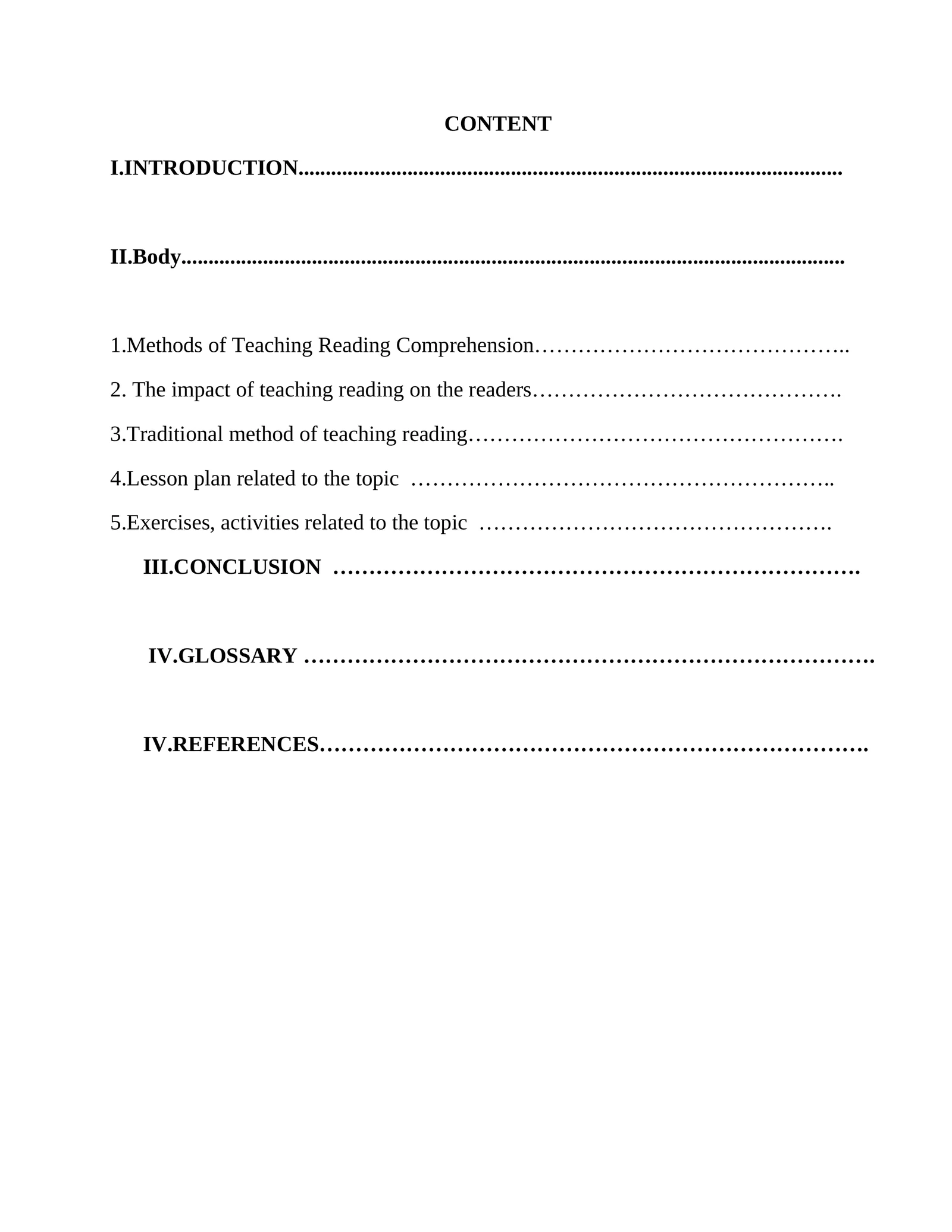 Methods of Teaching Reading Comprehension