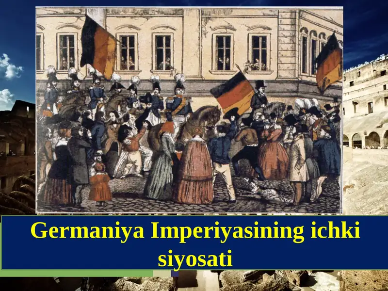 Germaniya Imperiyasining ichki siyosati