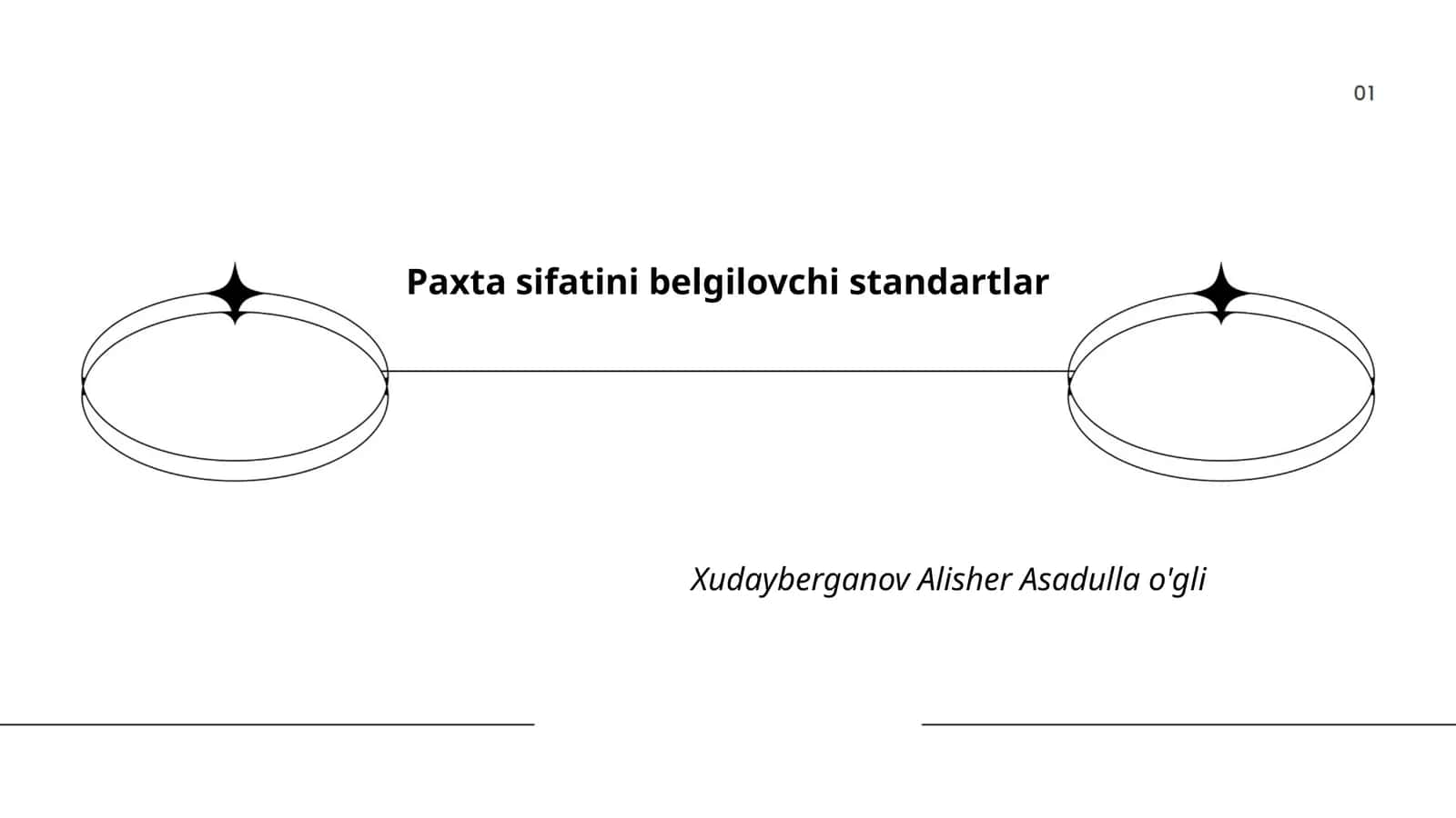 Paxta sifatini belgilovchi standartlar