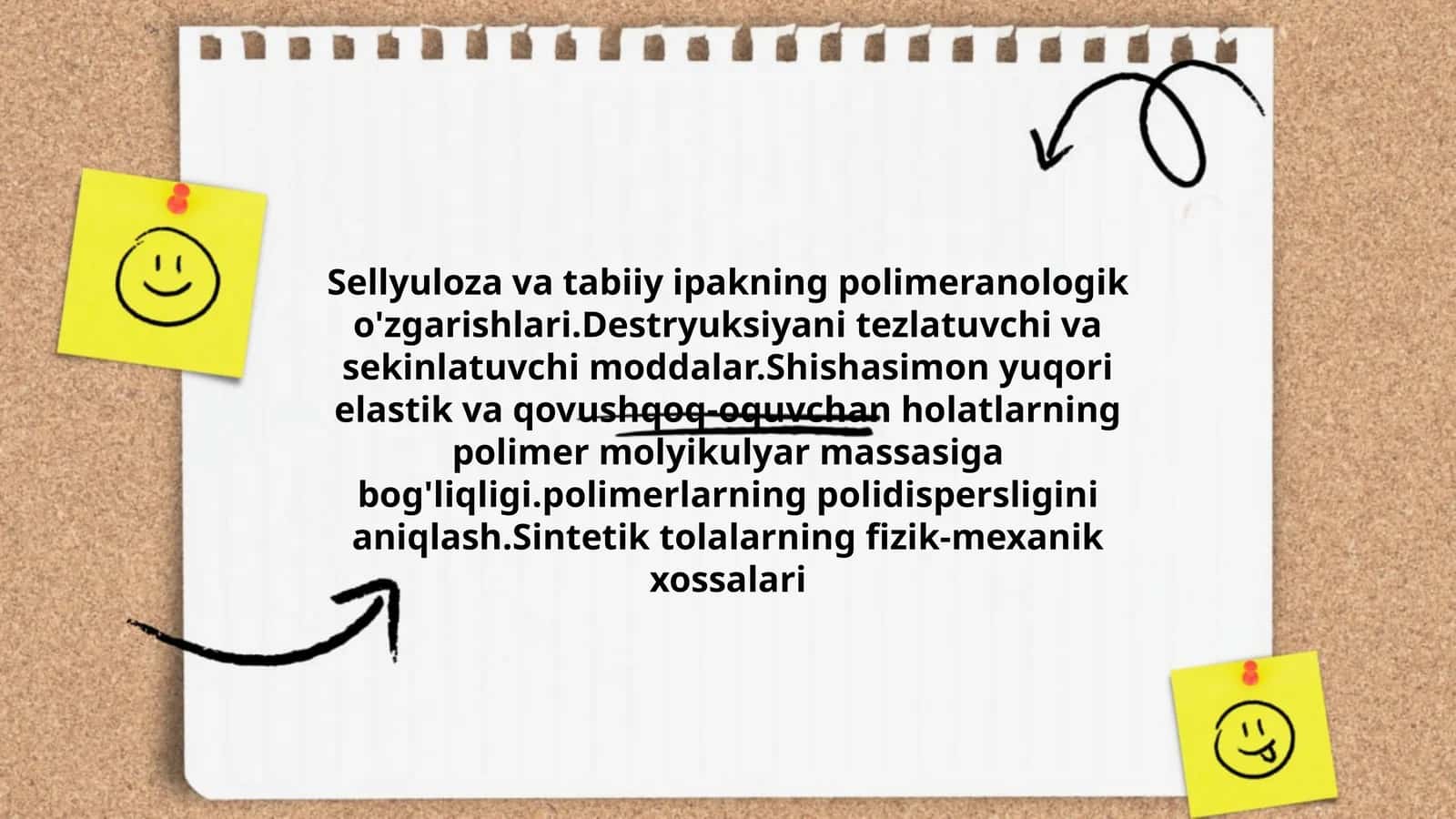 Sellyuloza va tabiiy ipakning polimeranologik o'zgarishlari