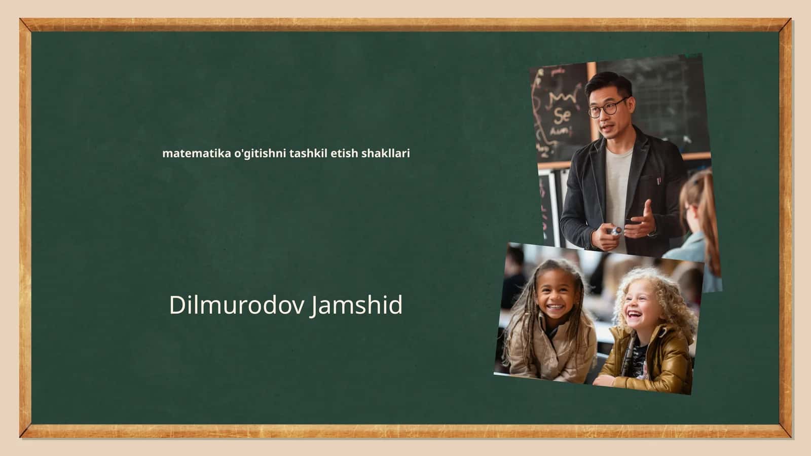 Matematika o'gitishni tashkil etish shakllari