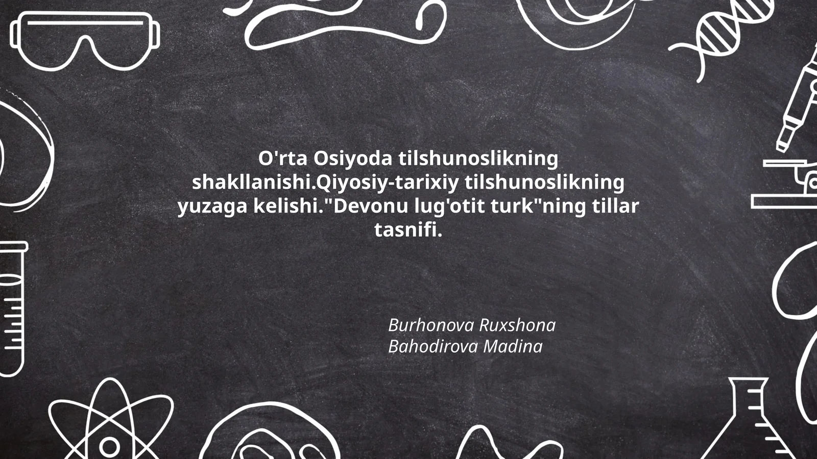 Devonu lug'otit turk tillar tasnifi