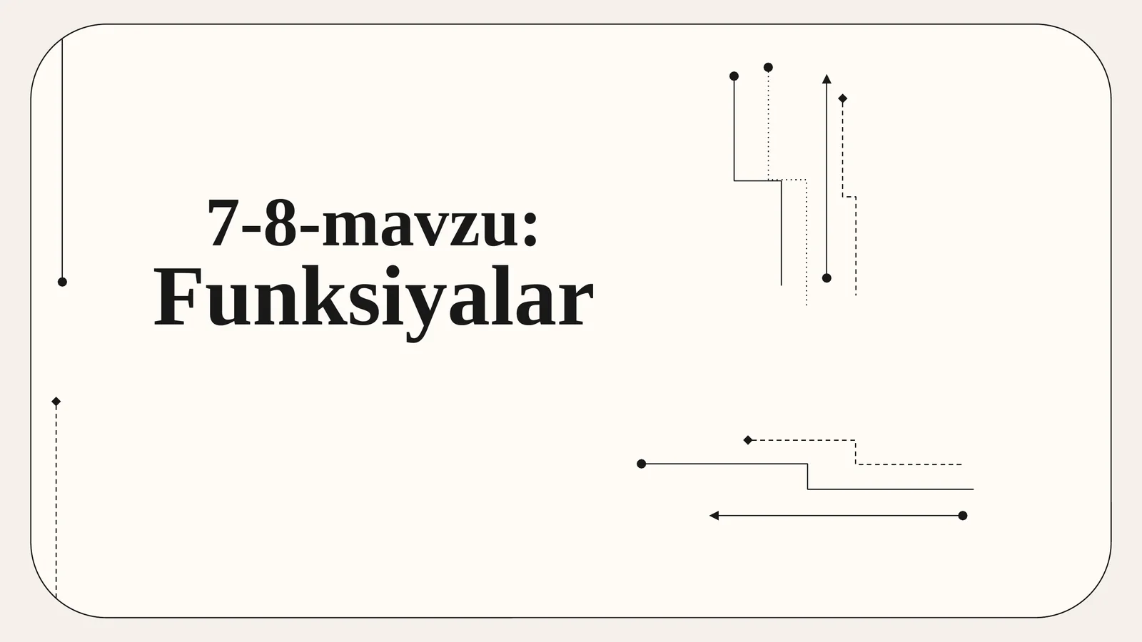 Funksiyalar