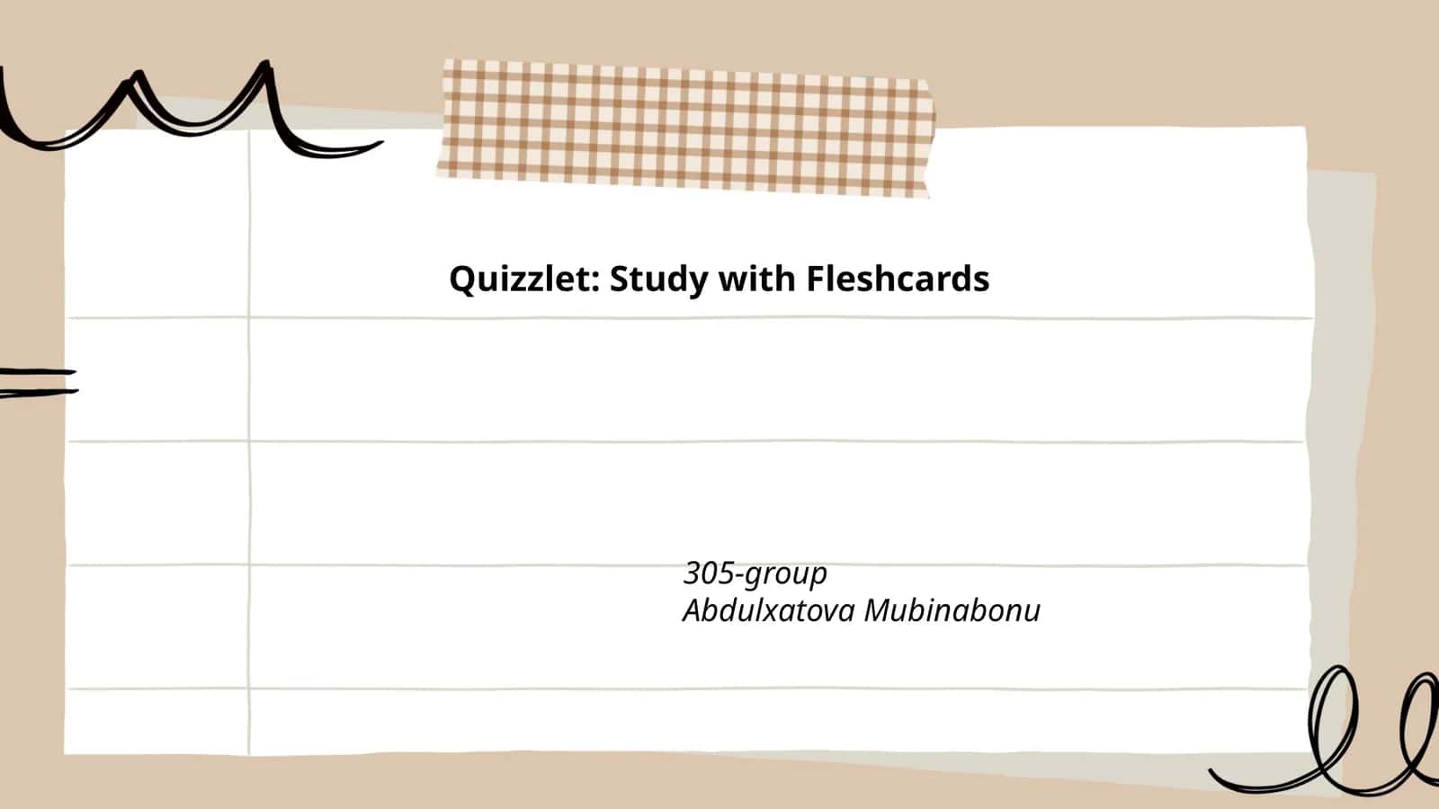 Quizzlet: Study with Fleshcards
