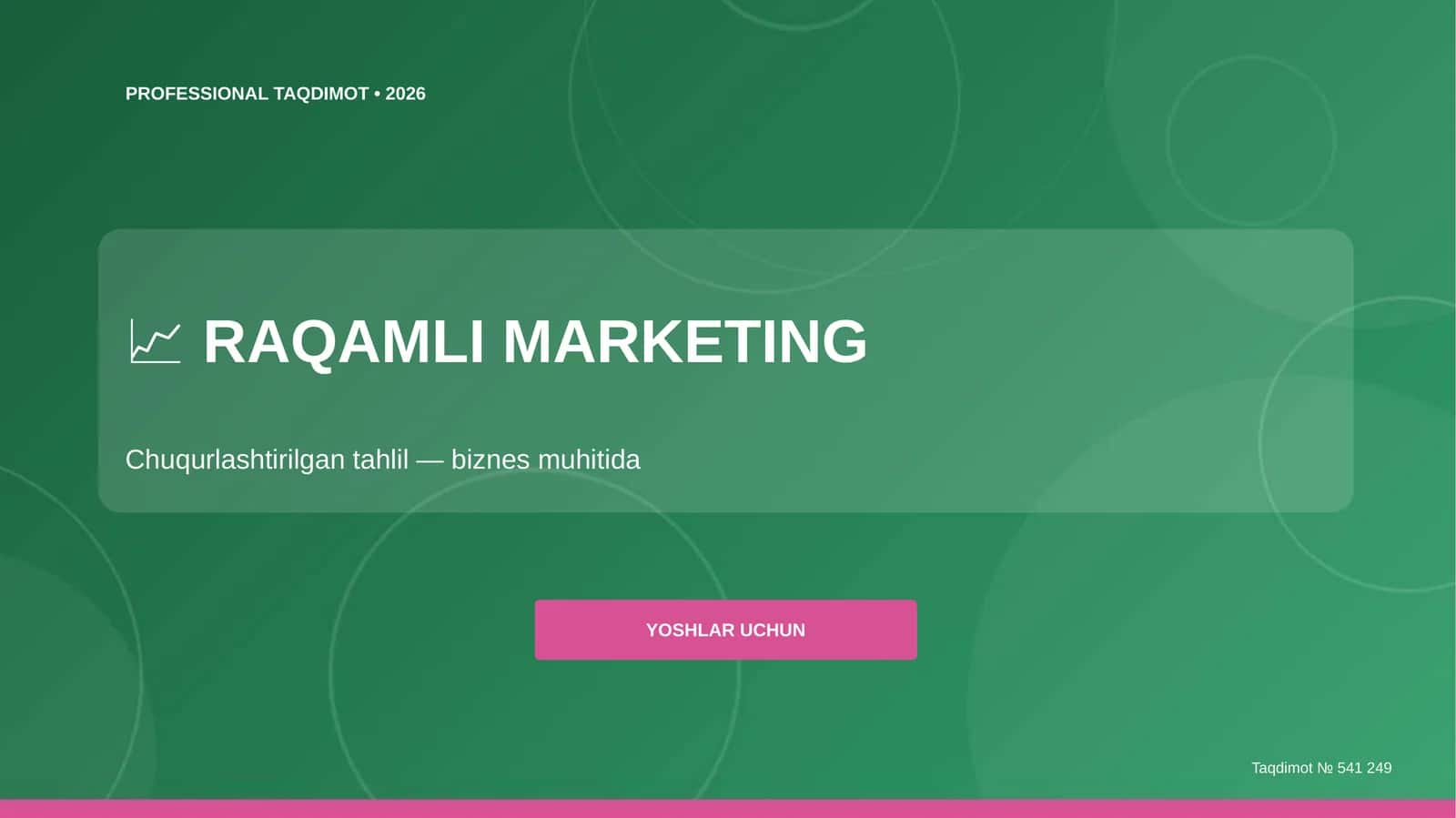 RAQAMLI MARKETING