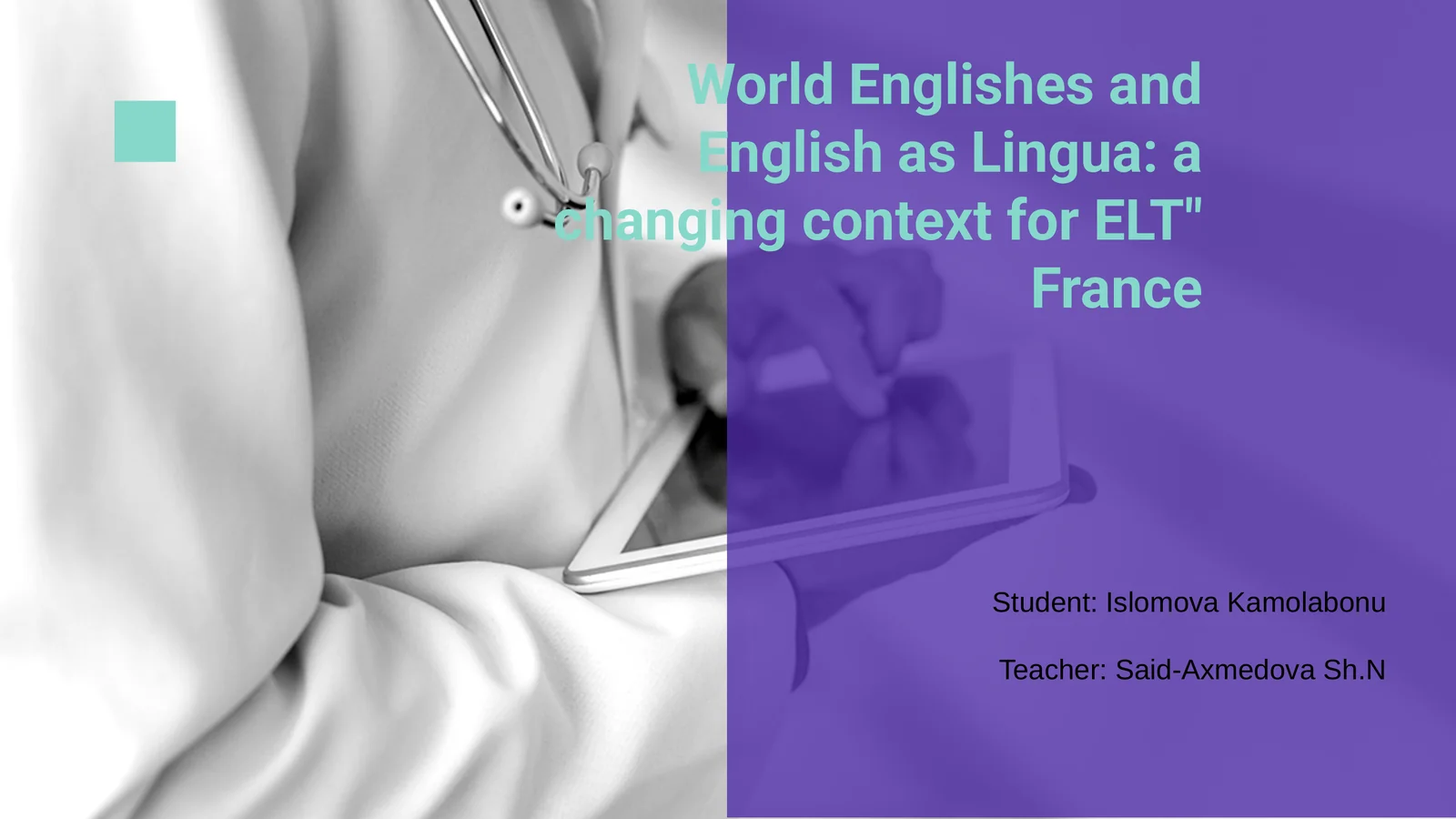 World Englishes and English as Lingua: a changing context for ELT