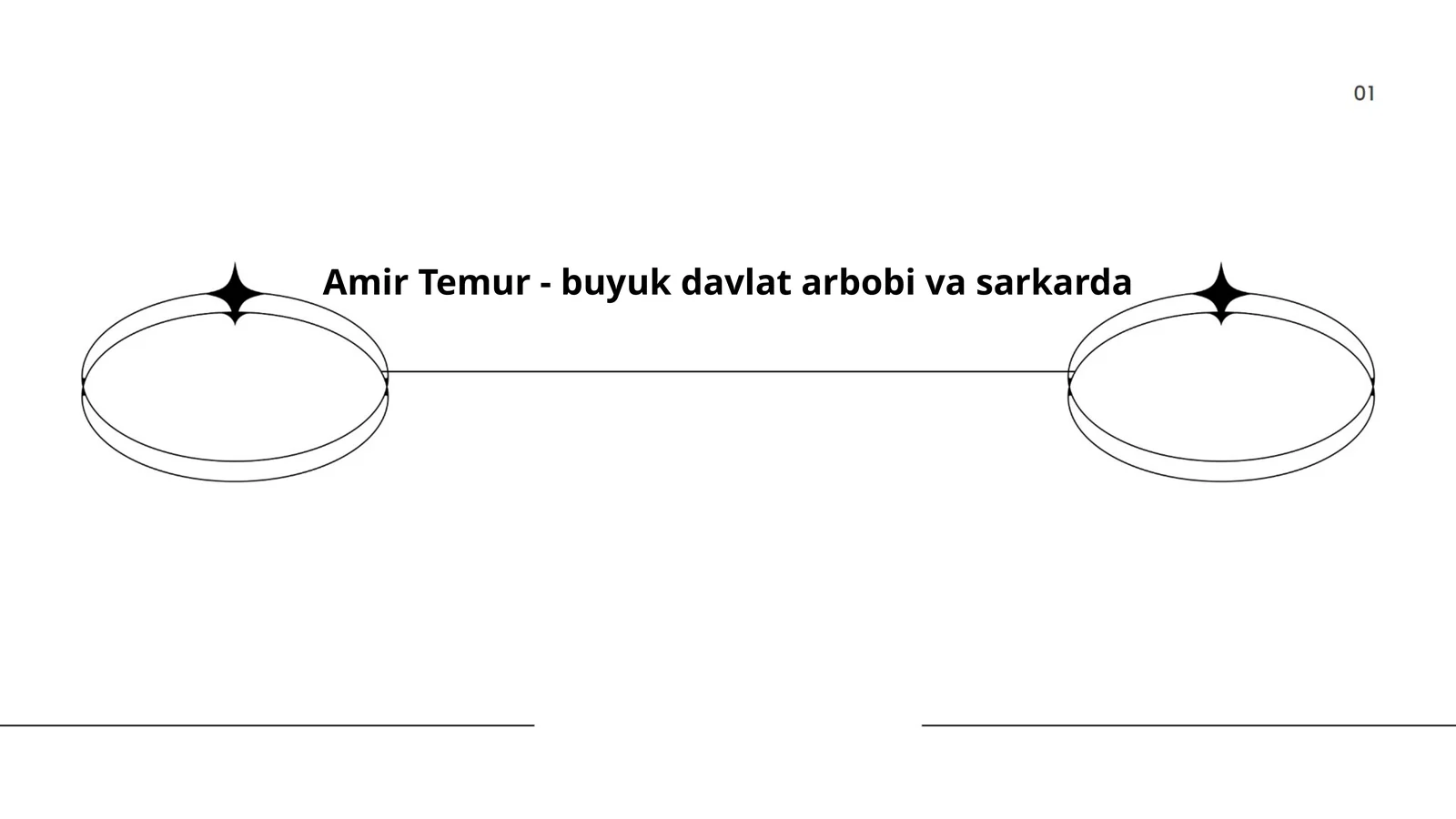 Amir Temur - buyuk davlat arbobi va sarkarda