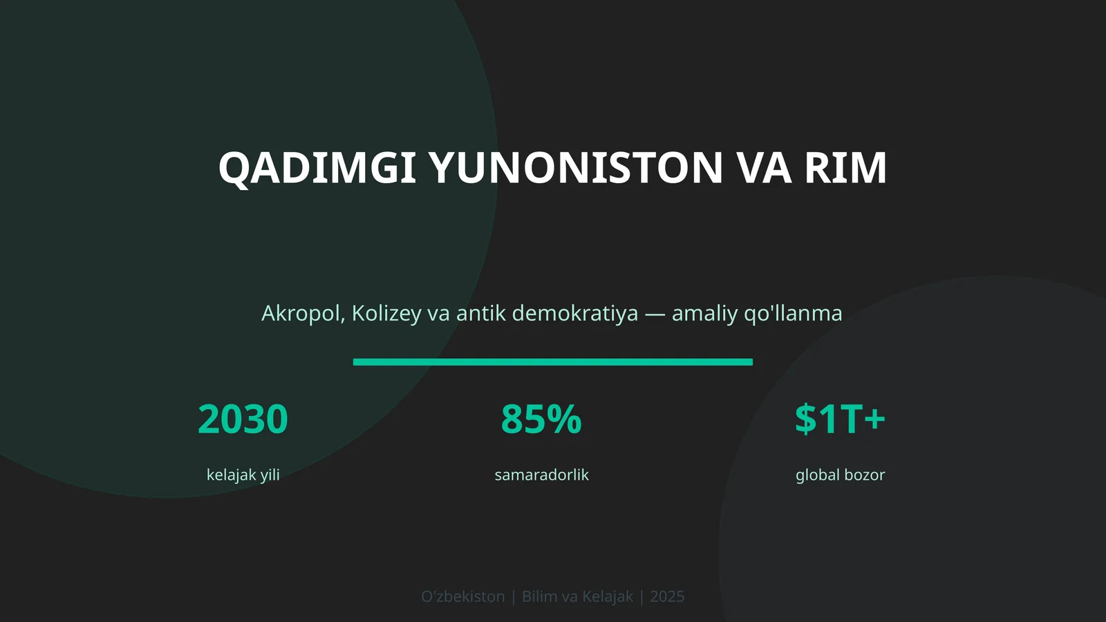 Qadimgi Yunoniston va Rim