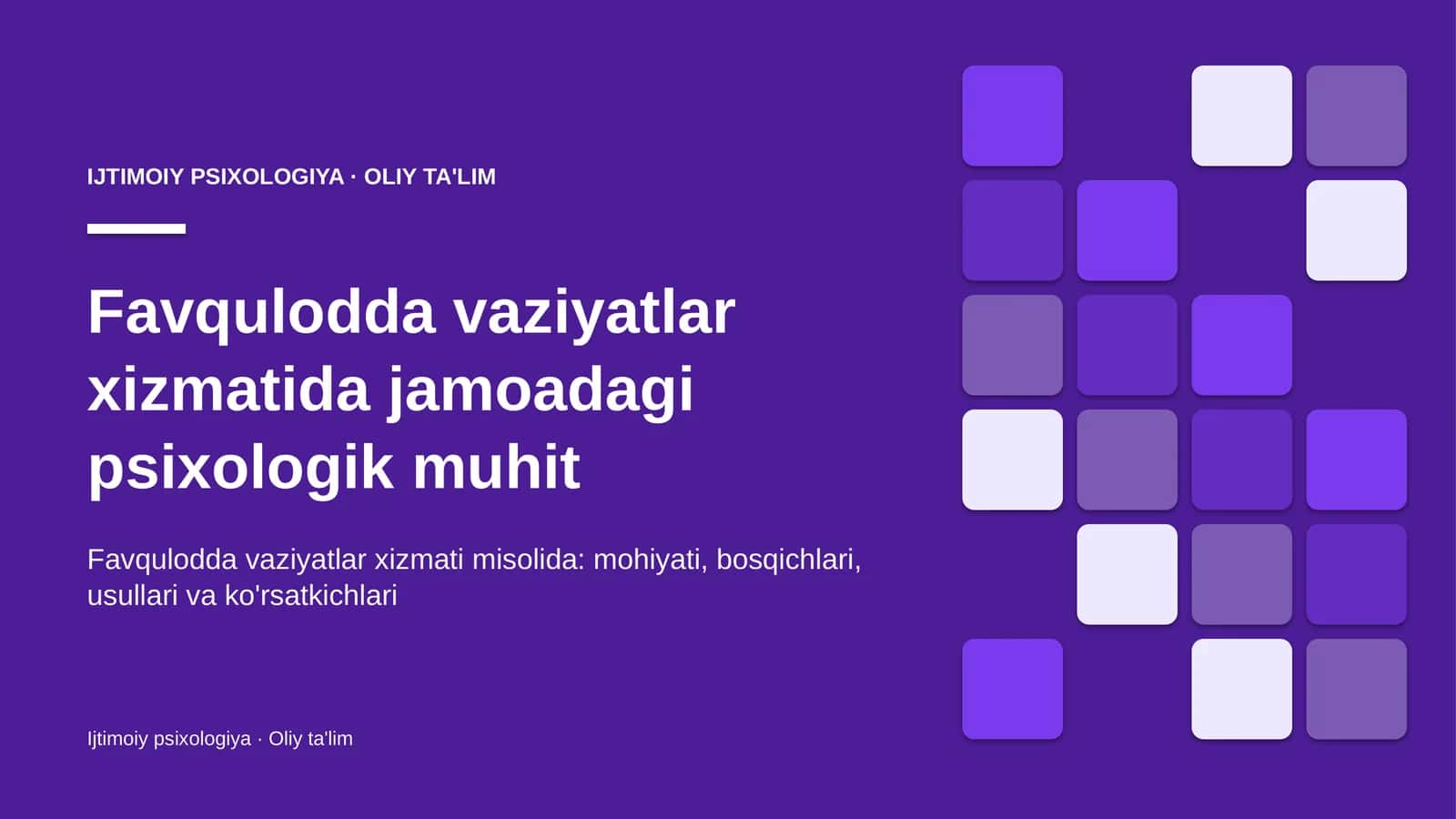 favqulodda vaziyatlar xizmatida jamoadagi psixologik muhit 9690