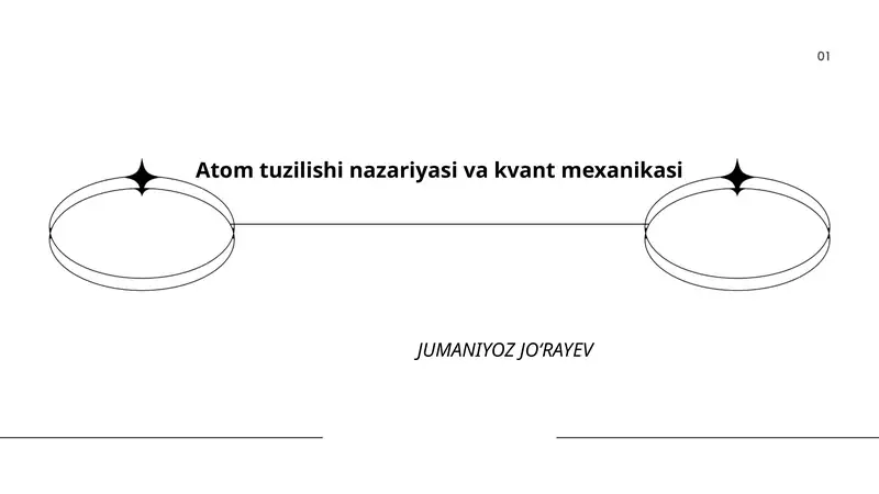 Atom tuzilishi nazariyasi va kvant mexanikasi
