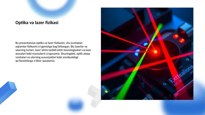 Optika va lazer fizikasi