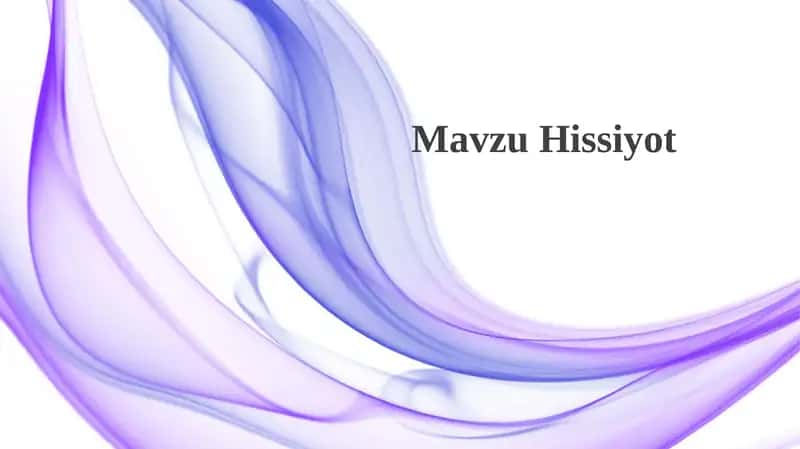 Hissiyot