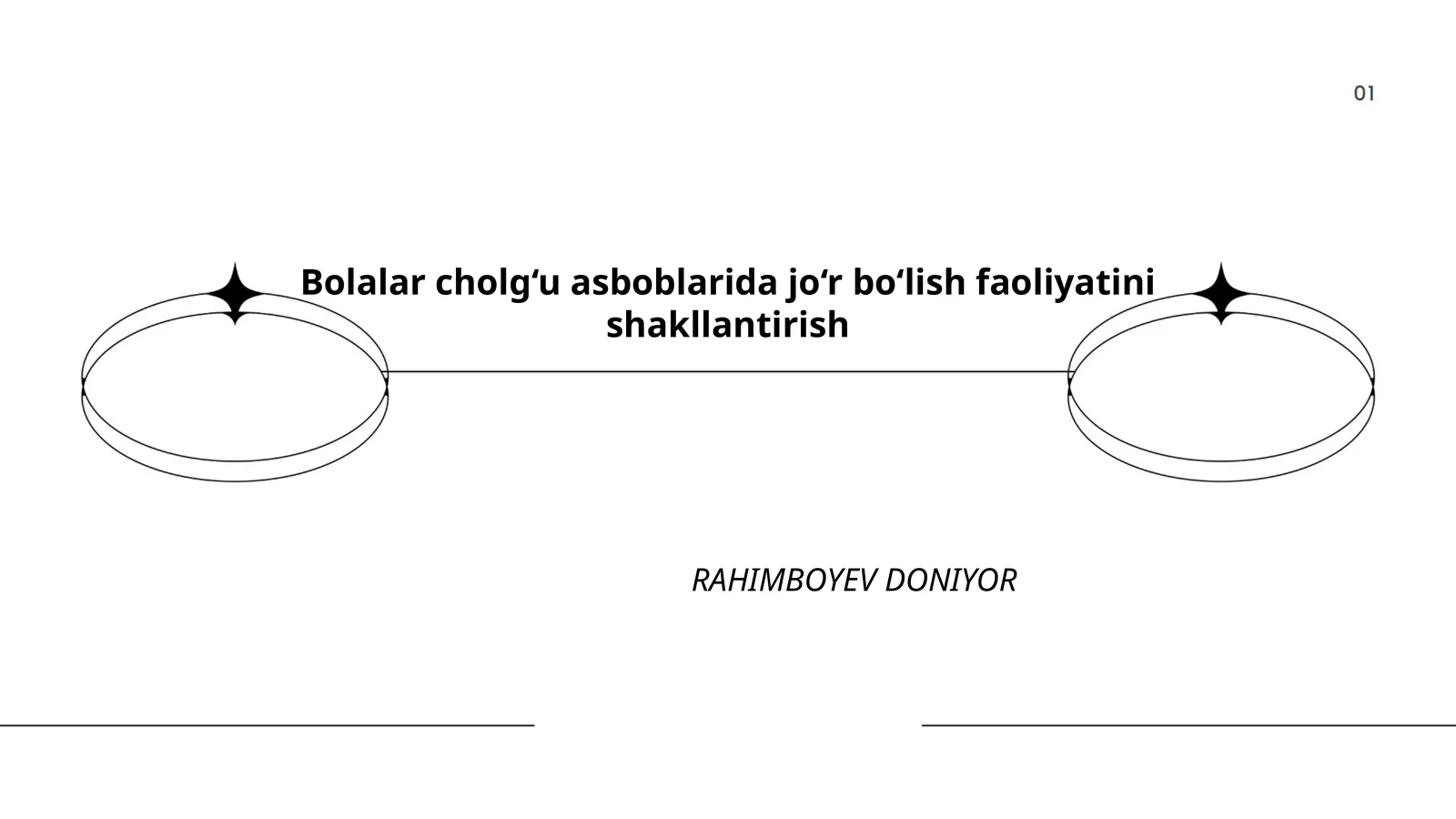 Bolalar cholg‘u asboblarida jo‘r bo‘lish faoliyatini shakllantirish