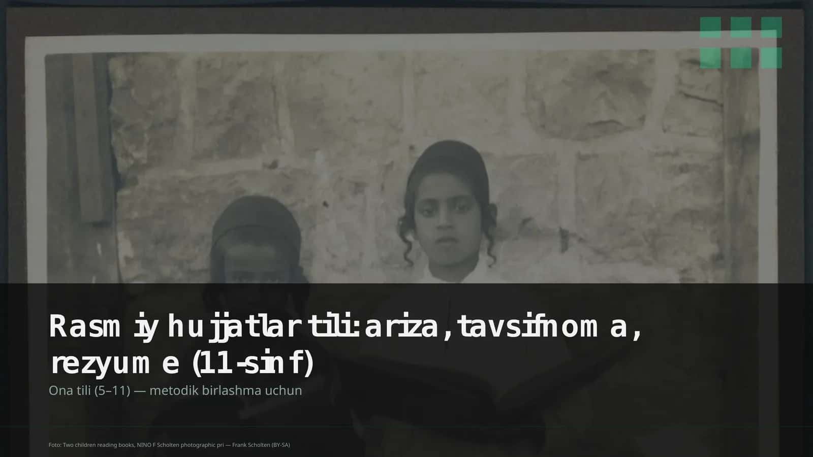 Ona tili (5–11) — metodik birlashma uchun