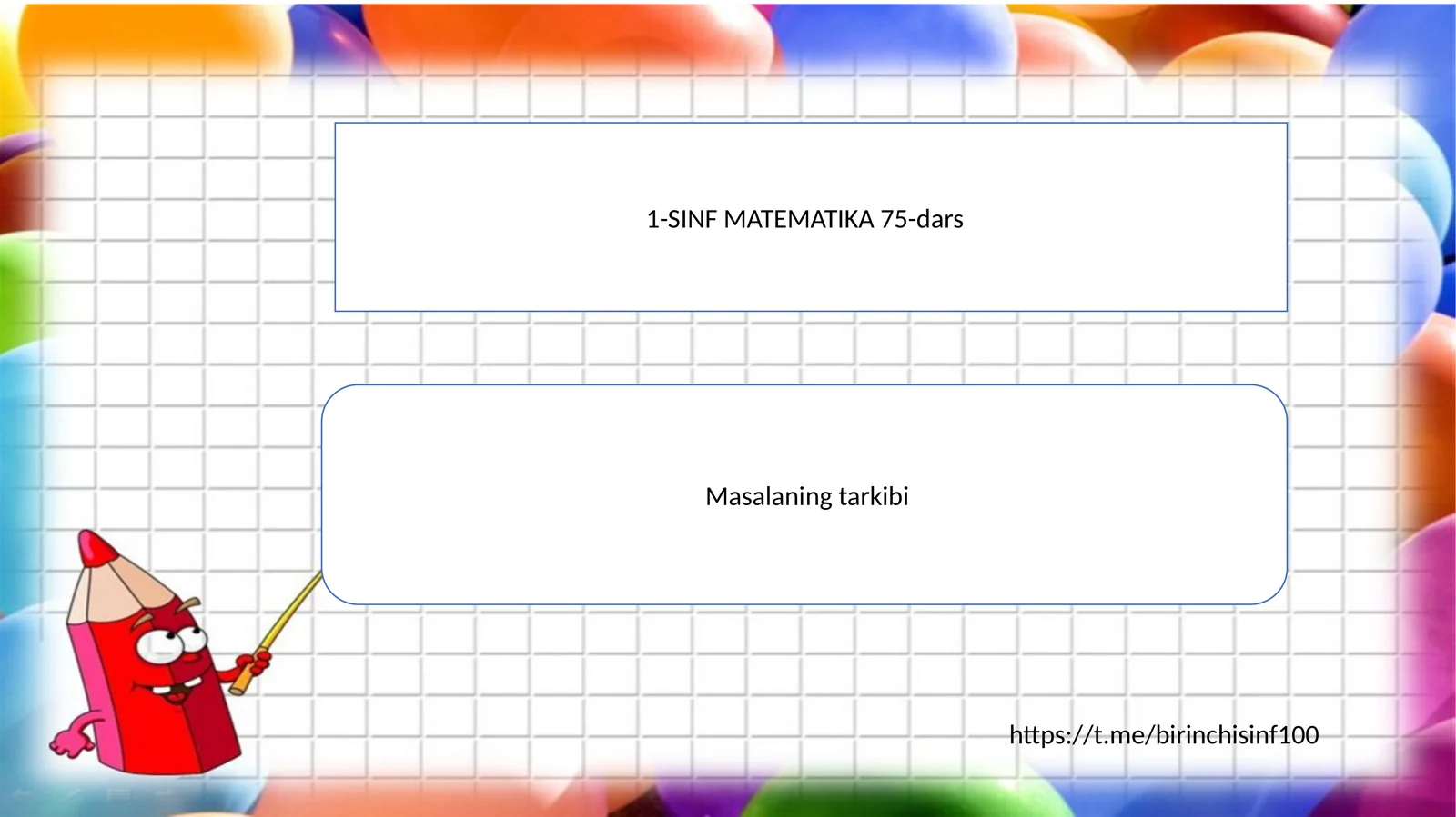 1-SINF MATEMATIKA 75-dars