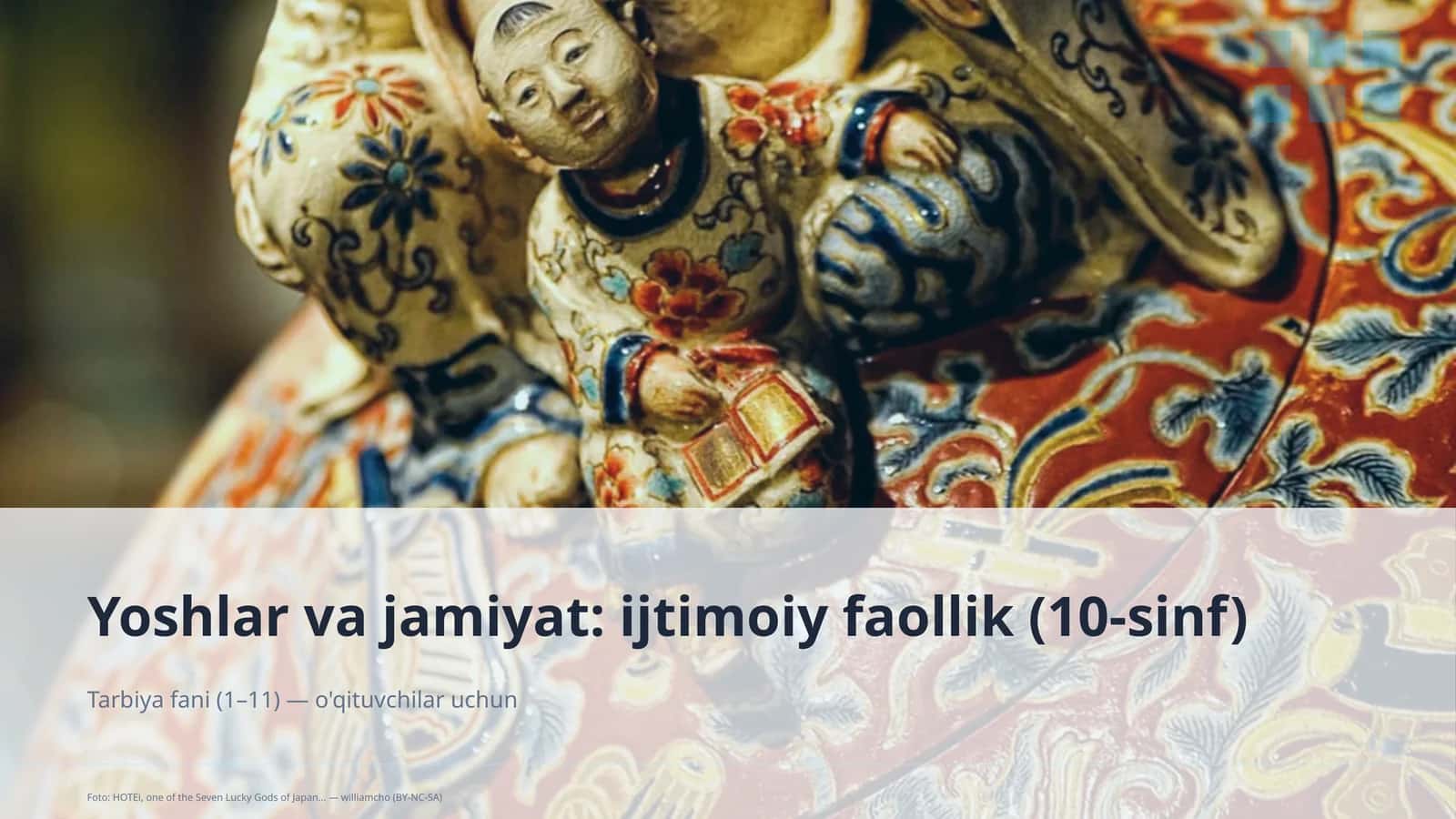 Yoshlar va jamiyat: ijtimoiy faollik (10-sinf)