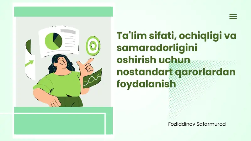 Nostandart qarorlar tushunchasi