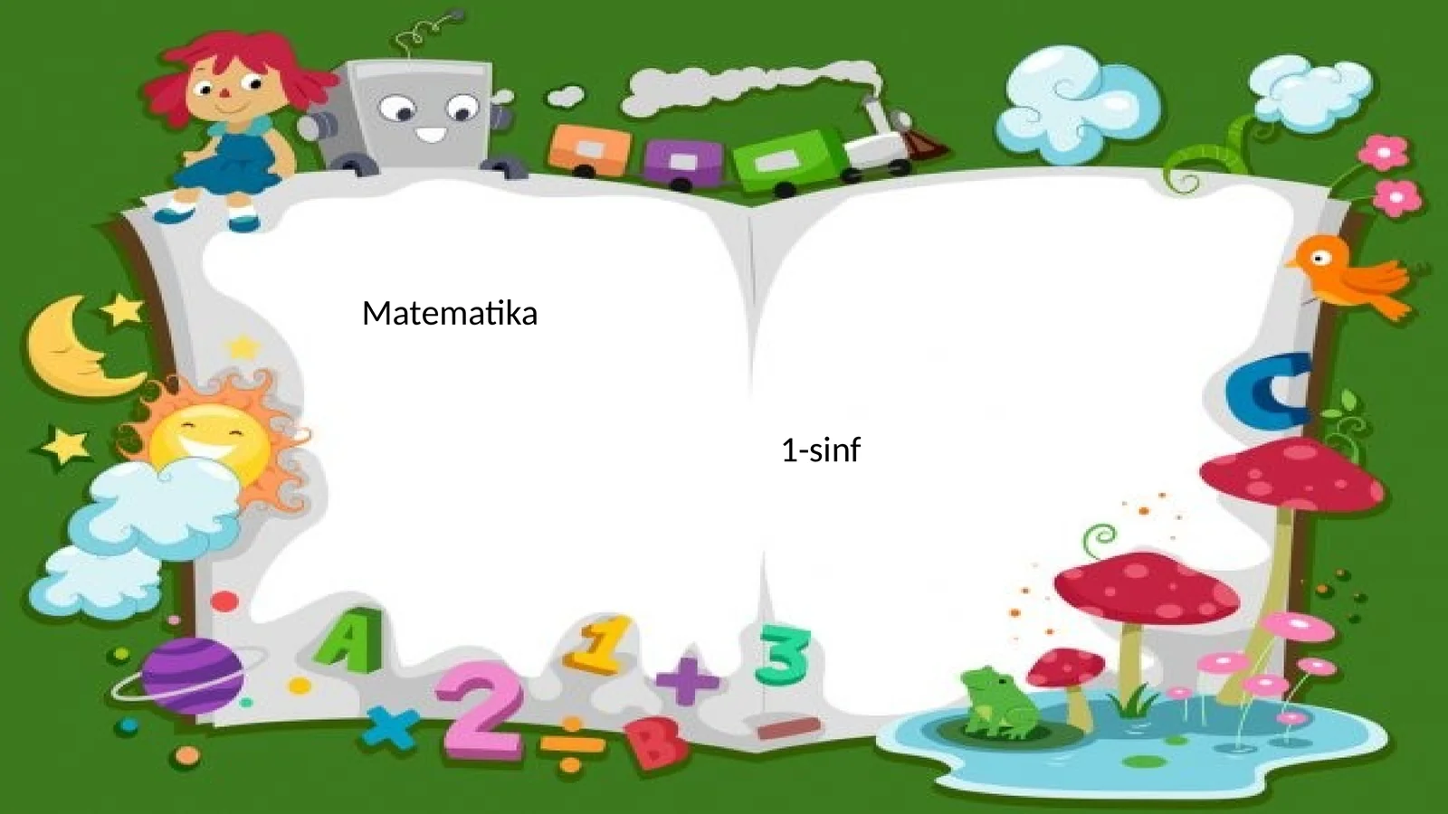 1-sinf Matematika Mantiqiy Tushunchalar