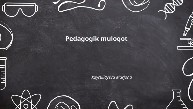 Pedagogik muloqot