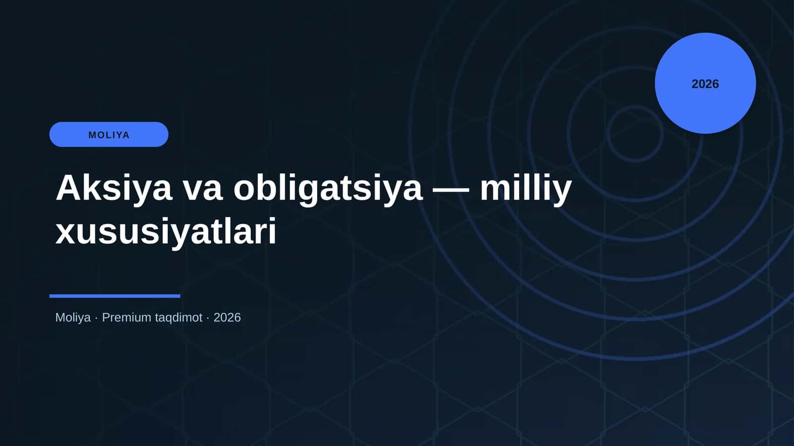 Aksiya va obligatsiya — milliy xususiyatlari