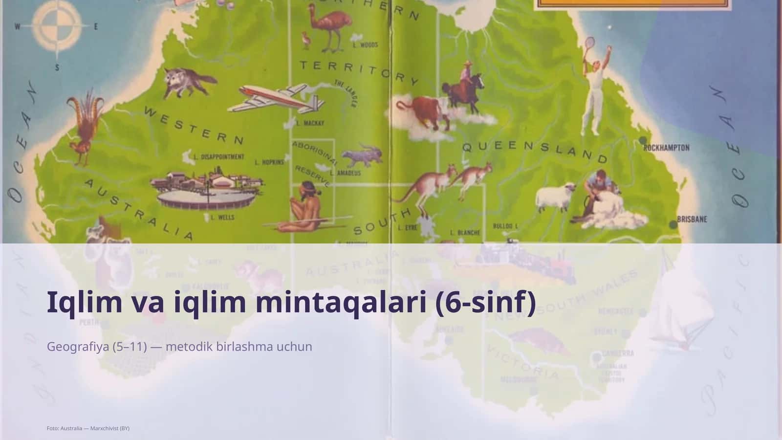 Iqlim va iqlim mintaqalari (6-sinf)