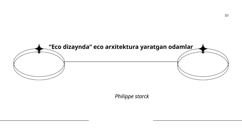 "Eco dizaynda" arxitektura yaratgan odamlar