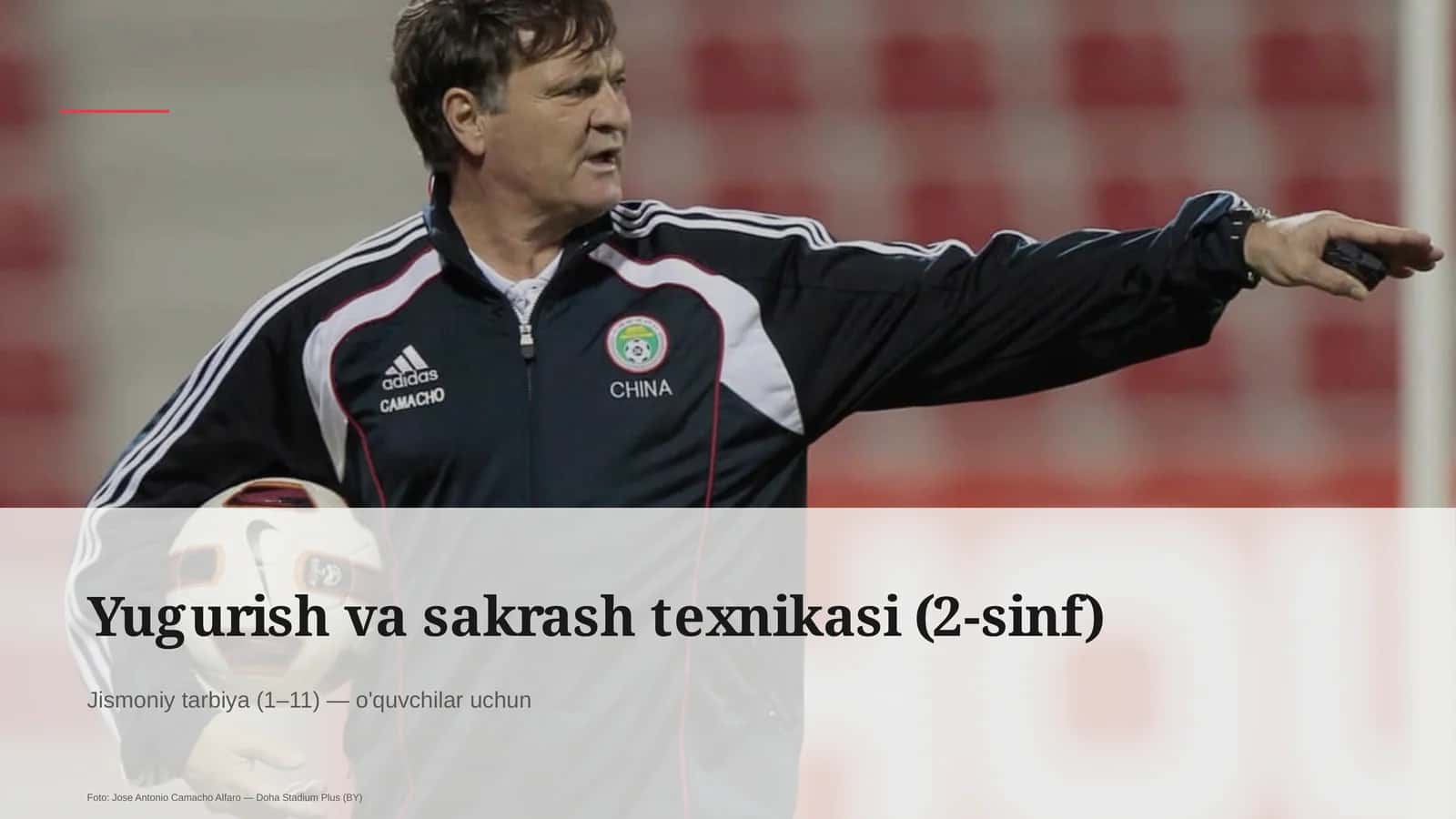 Yugurish va sakrash texnikasi (2-sinf)