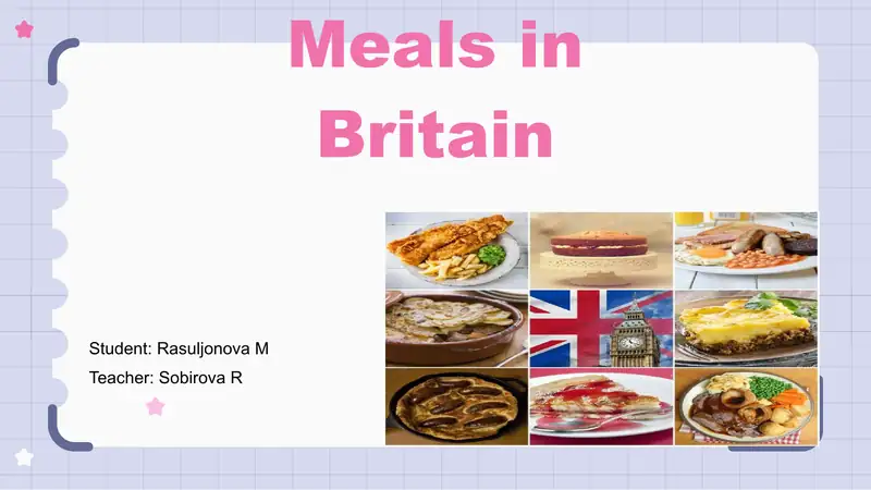 British Meals