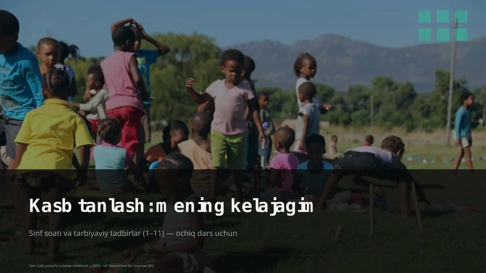 Kasb tanlash: mening kelajagim