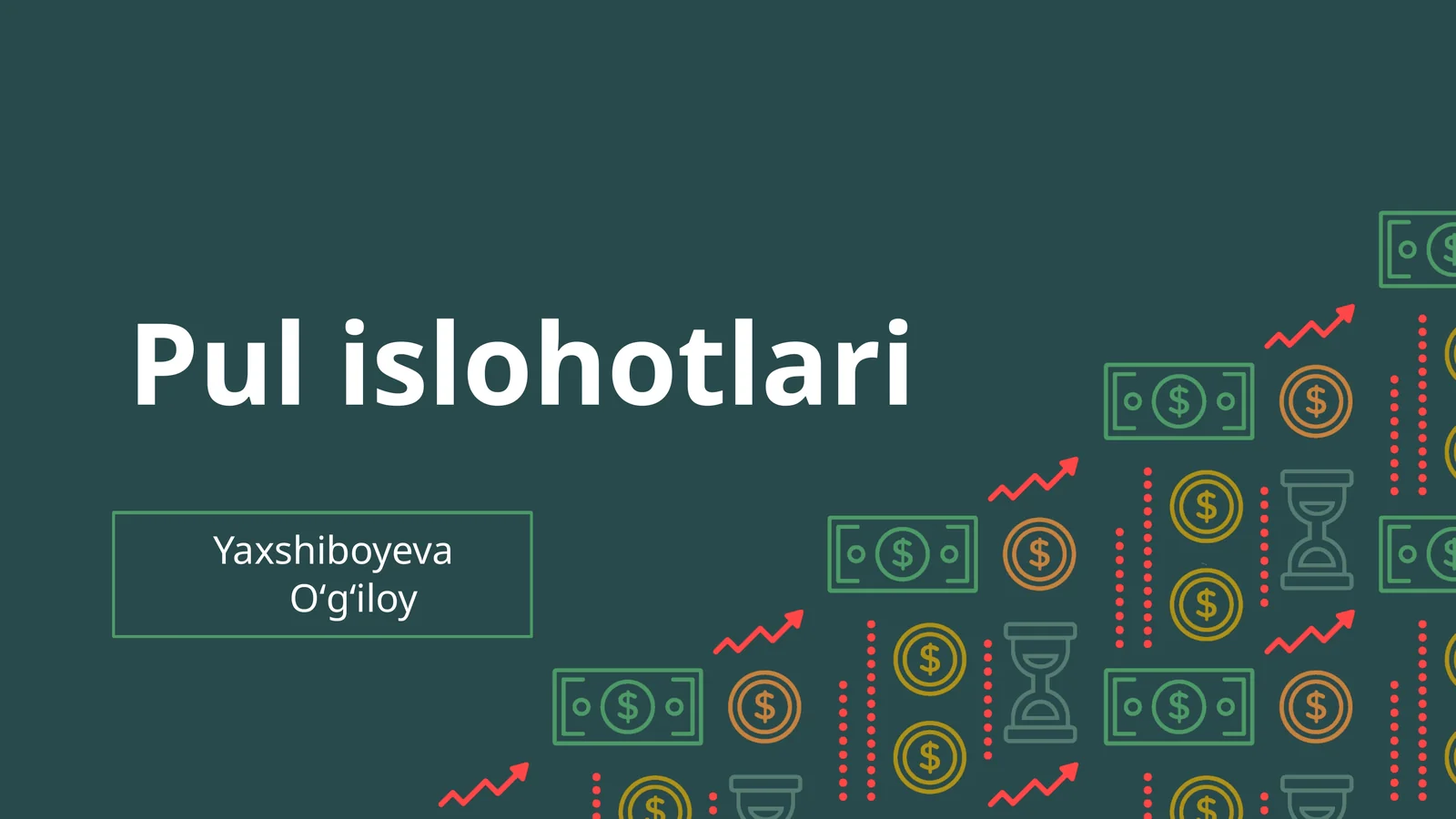 Pul islohotlari