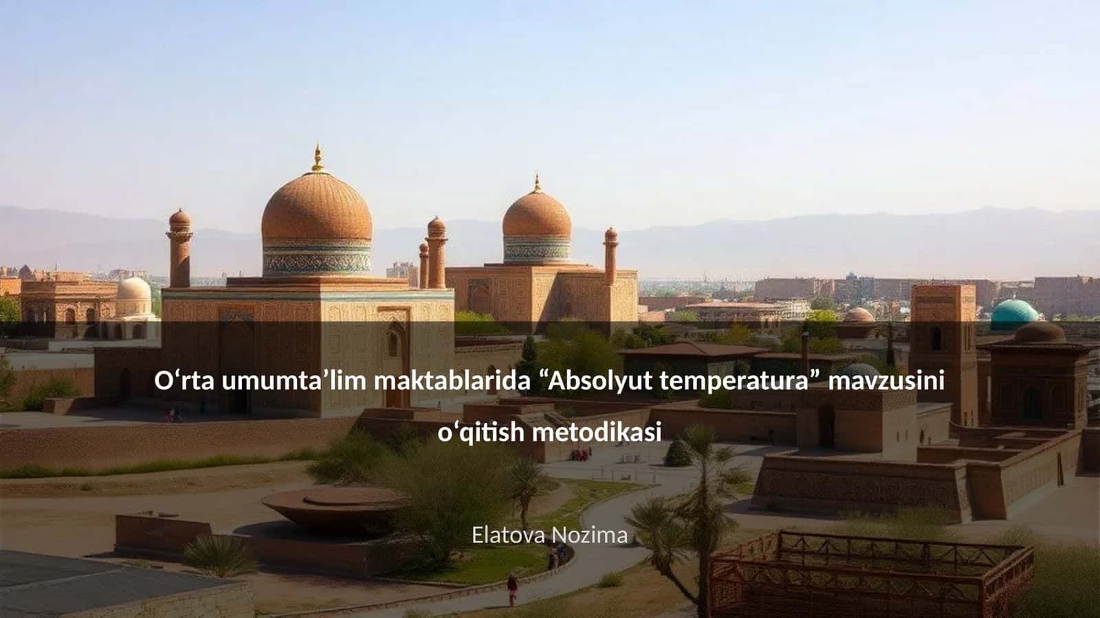 Absolyut temperatura