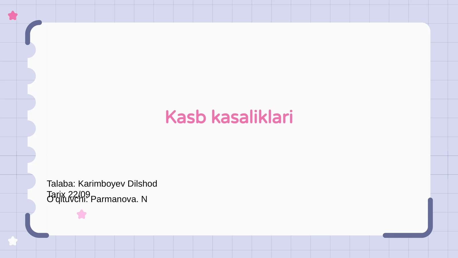Kasb kasalliklari