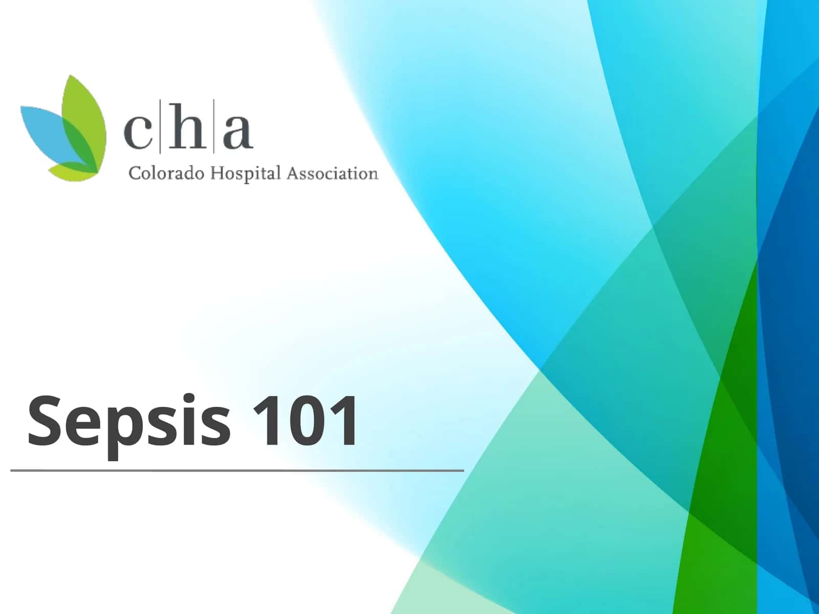 Sepsis 101