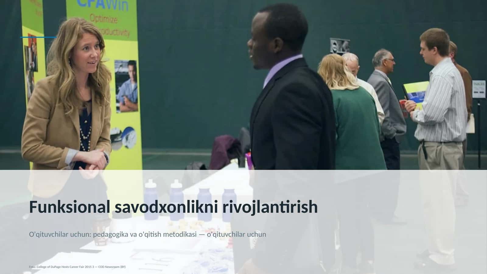Funksional savodxonlikni rivojlantirish