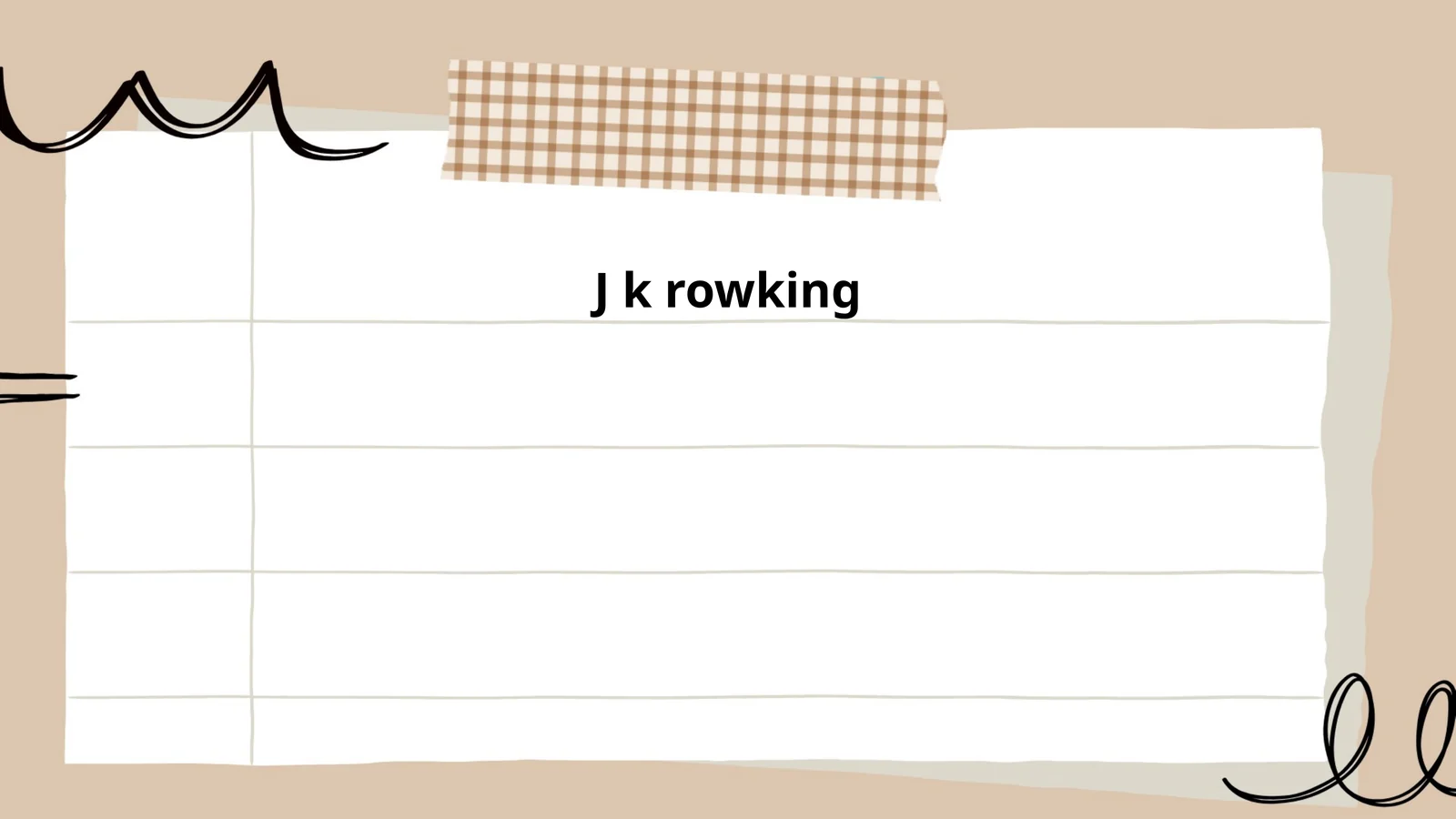 Biography of J.K. Rowling