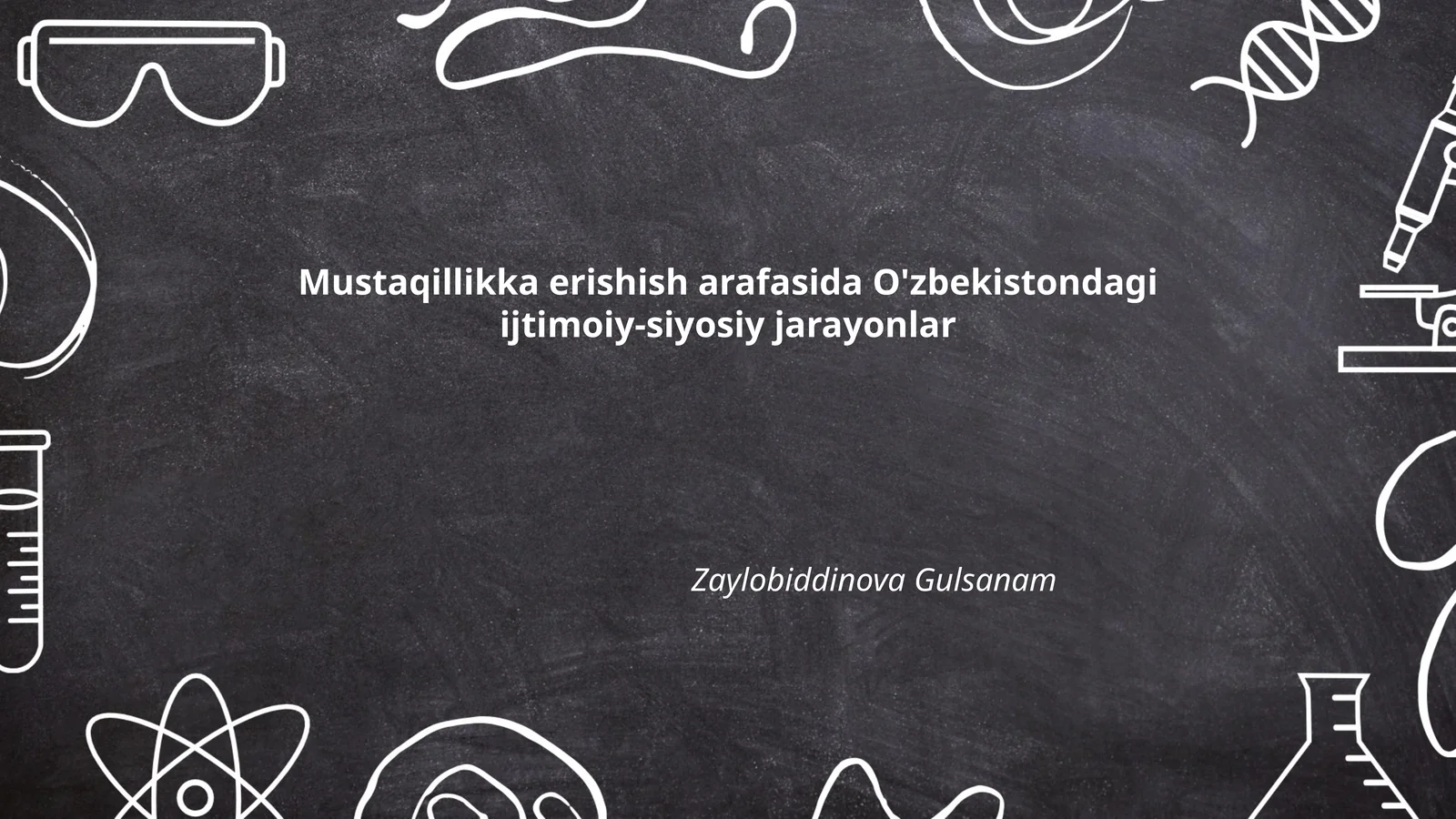 Mustaqillikka erishish arafasida O'zbekistondagi ijtimoiy-siyosiy jarayonlar