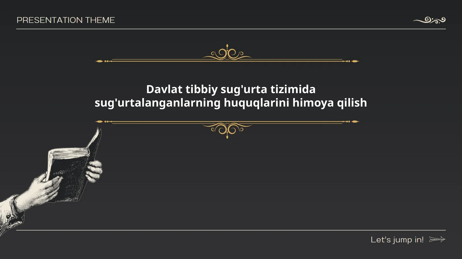 Davlat tibbiy sug'urta tizimida sug'urtalanganlarning huquqlarini himoya qilish