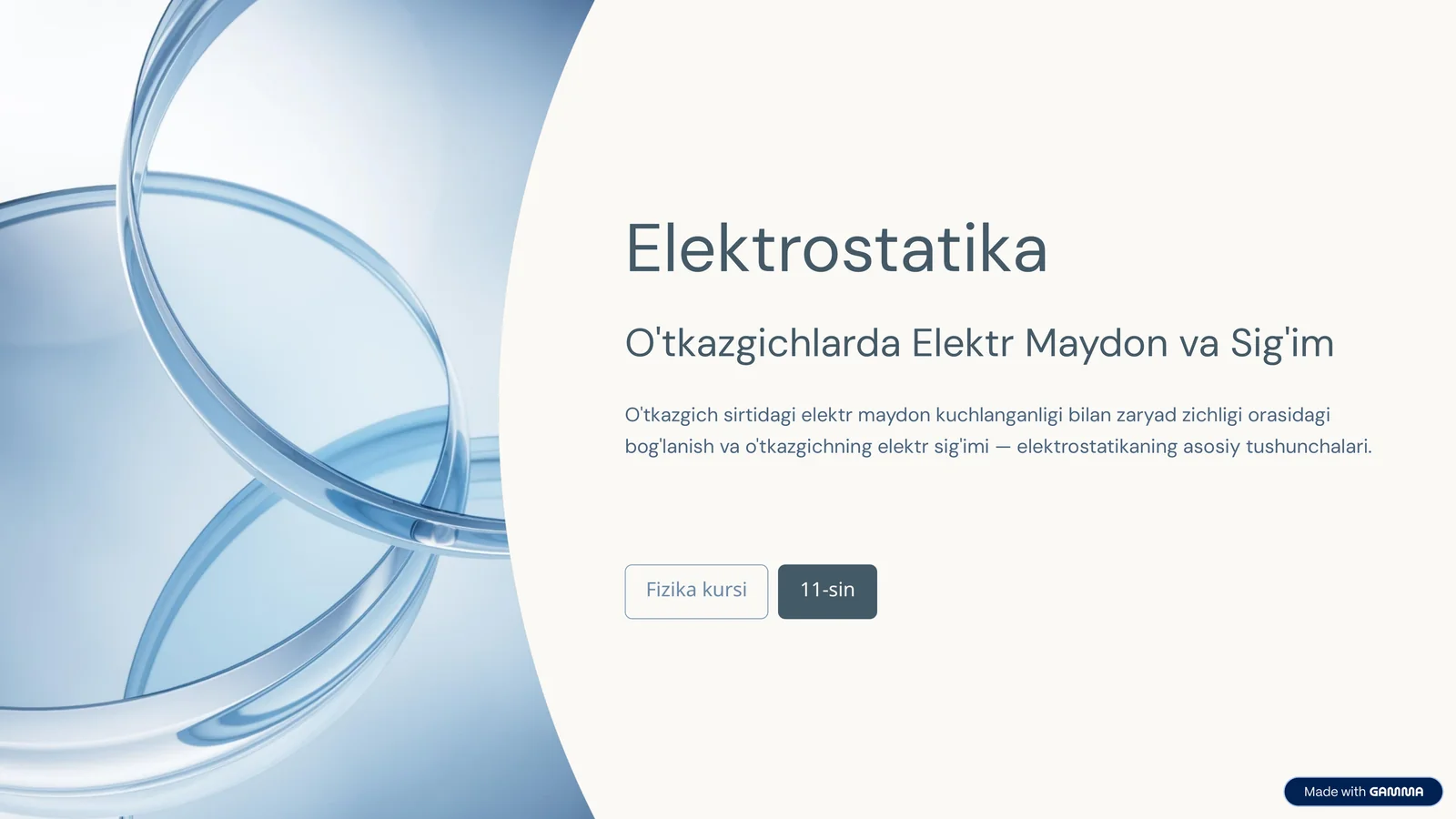 Elektrostatika