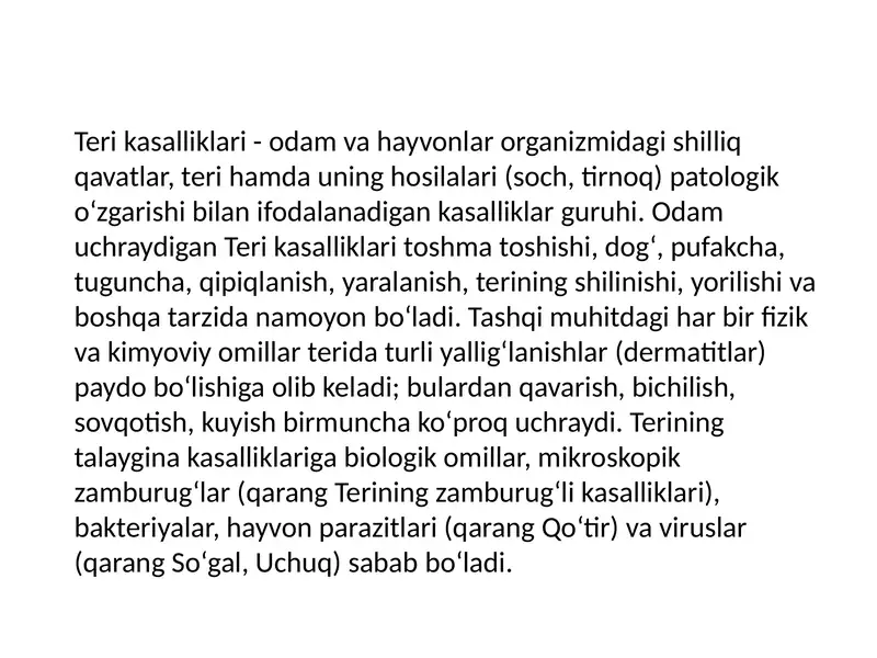 Terikasalliklar