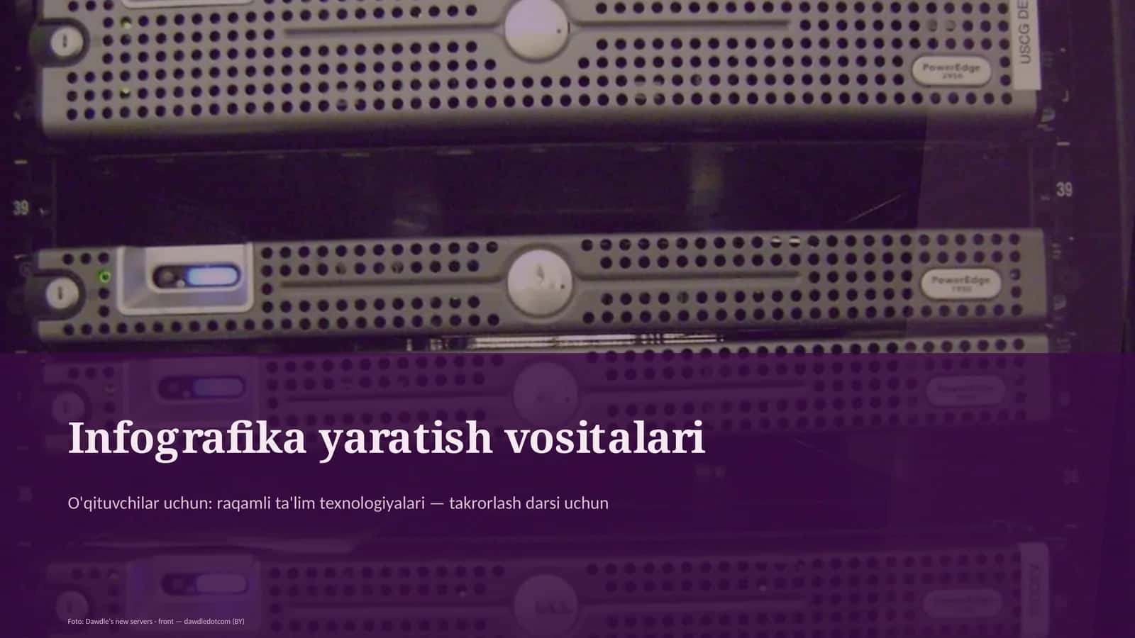Infografika yaratish vositalari