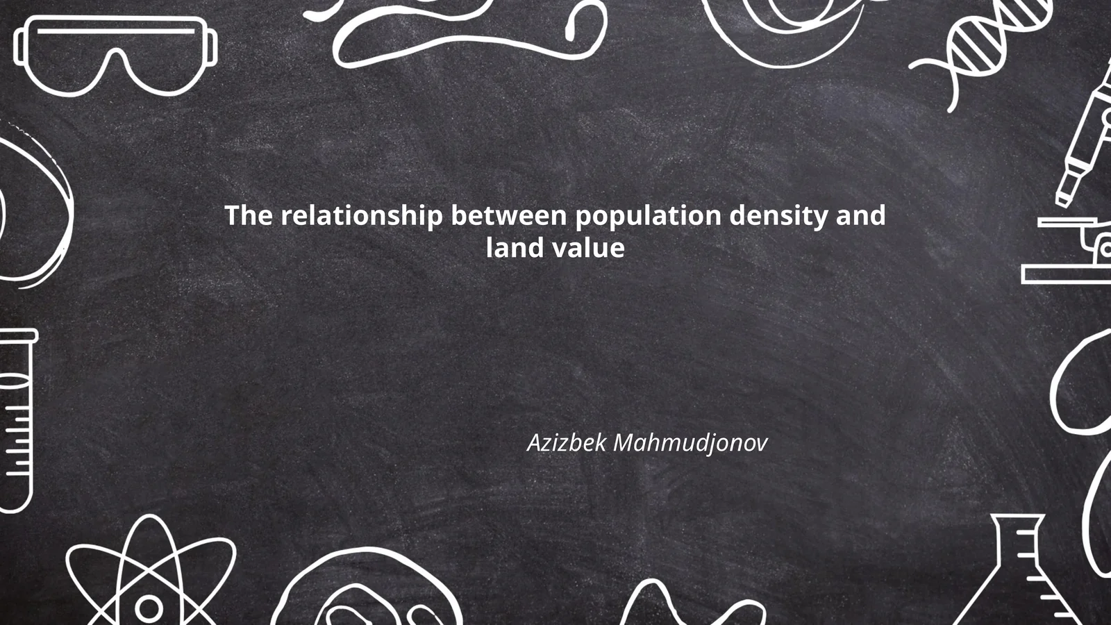 Population Density and Land Value Relationship