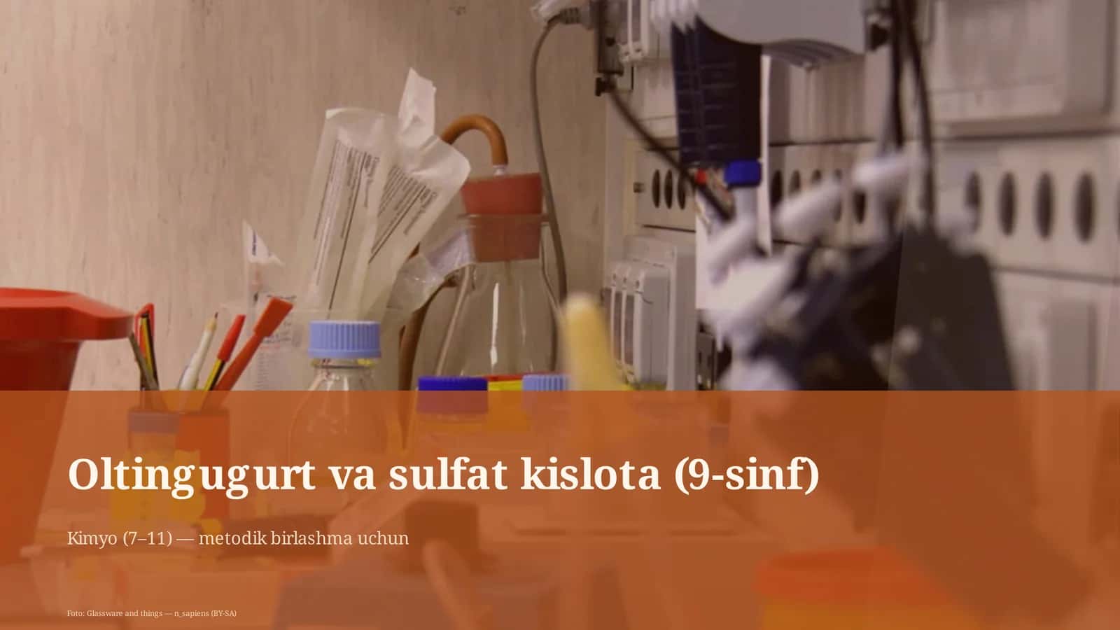 Oltingugurt va sulfat kislota (9-sinf)