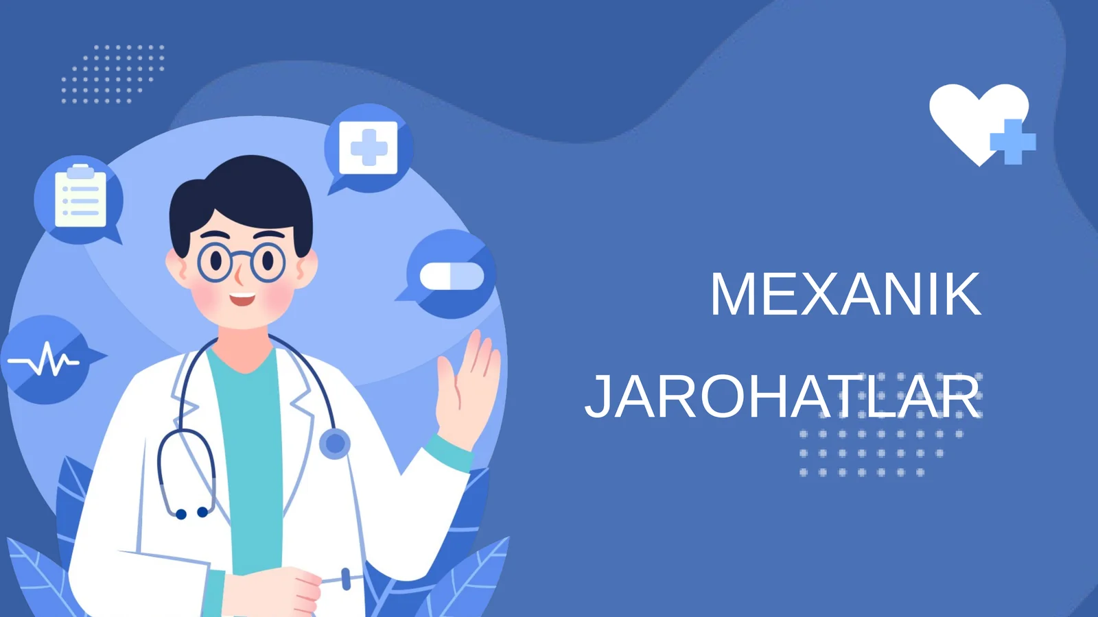 MEXANIK JAROHATLAR