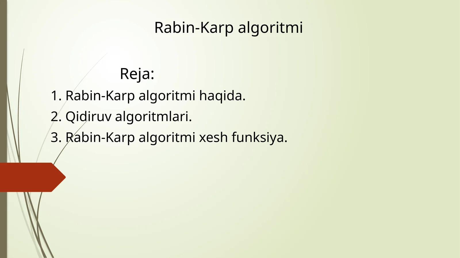 Rabin-Karpalgoritmi
