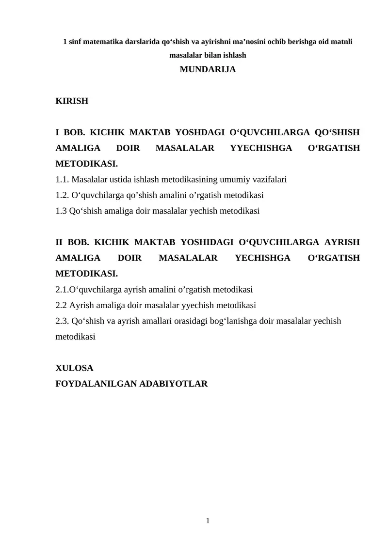 Matematika darslari