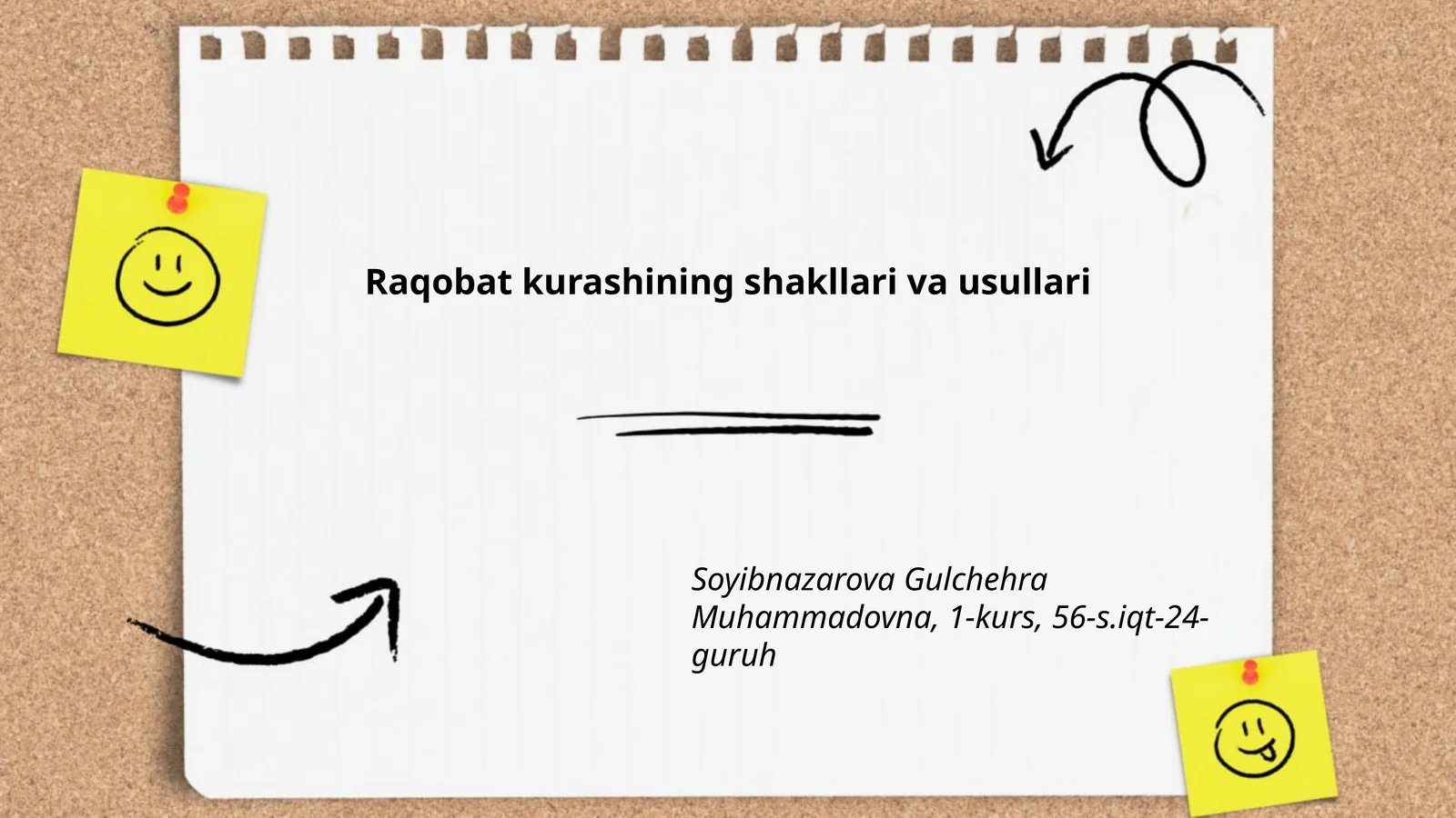 Raqobat kurashining shakllari va usullari