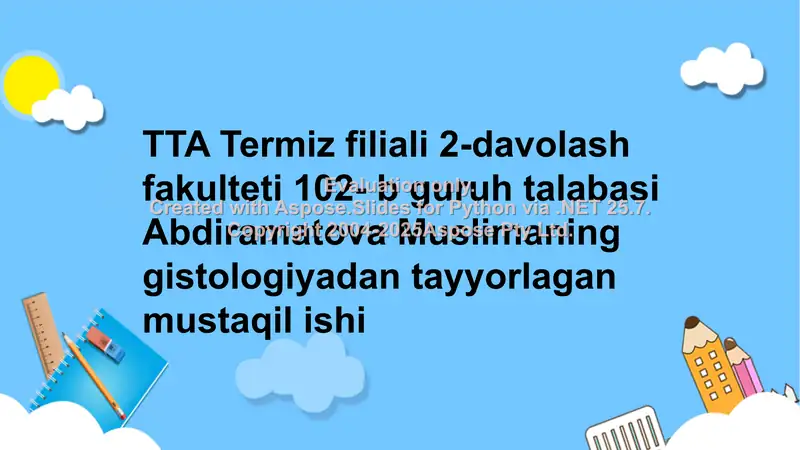 Hujayra apoptozi va uning biologik ahamiyati