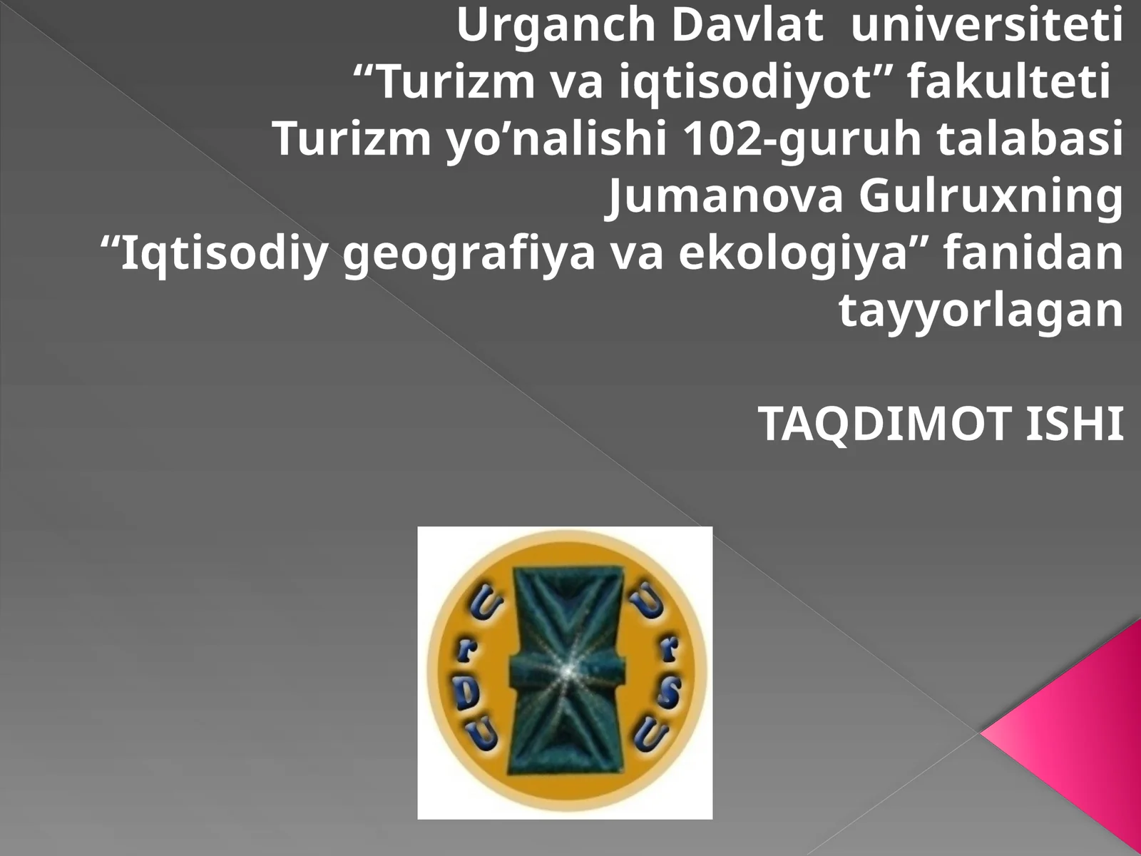 Dunyo okeani va uning qismlari