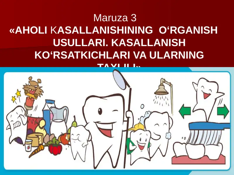 Stomatologik kasalliklar